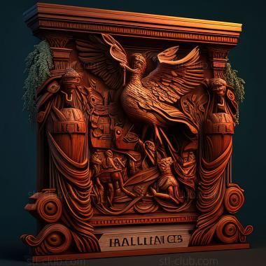 3D модель St Grand Ages Rome Reign of Augustus игра (STL)